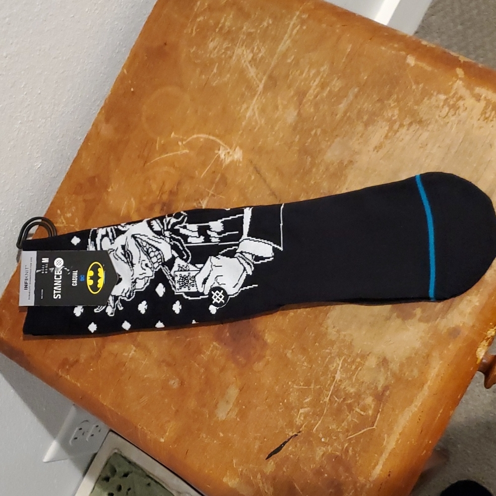 NEW Stance brand socks. JOKER DC Comics